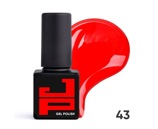 Изображение  Gel polish Jerden Proff №043 Scarlet, blushed, 5 ml, Volume (ml, g): 5, Color No.: 43