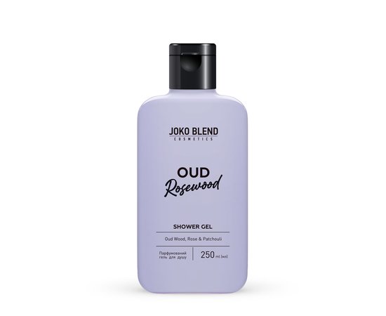 Зображення  Парфумований гель для душу Уд і рожеве дерево Joko Blend Shower Gel Oud Rosewood, 250 мл