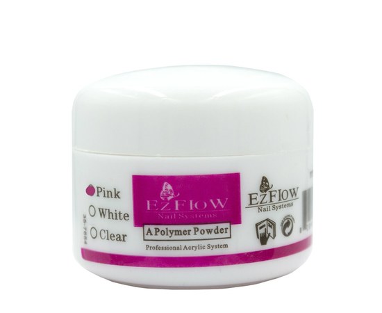 Изображение  Acrylic powder for nails EzFlow Nail Systens Pink 14 g