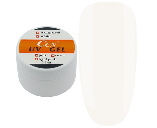 Изображение  Modeling gel for nails Ccn UV Gel Transparent 15 g