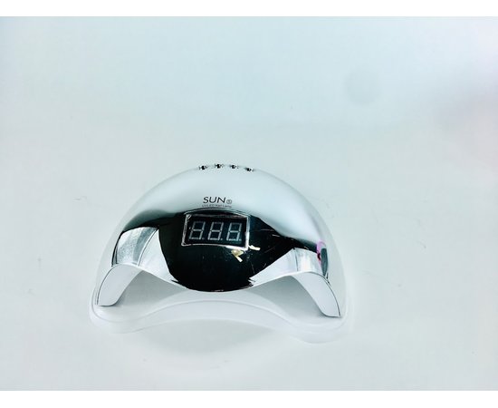 Зображення 5 Лампа для нігтів та шелаку SUN 5 хамелеон UV+LED 48 Вт Срібло