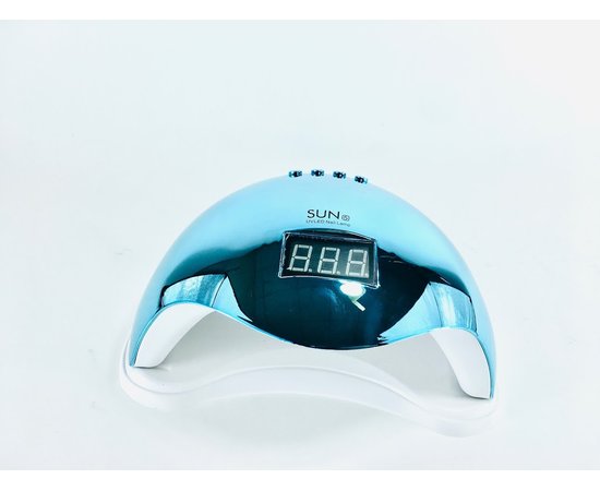 Изображение 4 Лампа для ногтей и шеллака SUN 5 хамелеон UV+LED 48 Вт Голубая