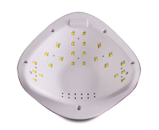 Зображення 4 Лампа для нігтів та шелаку SUN 5 хамелеон UV+LED 48 Вт Срібло