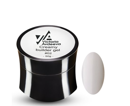 Изображение  Modeling cream-gel Victoria Avdeeva Creamy Builder Gel No. 02, 50 ml, Volume (ml, g): 50, Color: 2, Color: Lactic