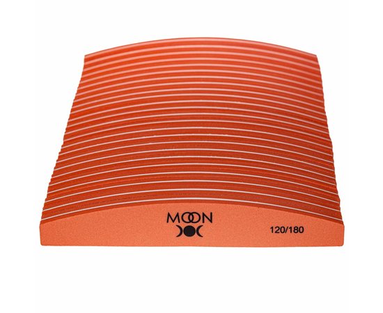 Изображение  Buff file Moon Full Orange 120/180 grit, 24 pcs