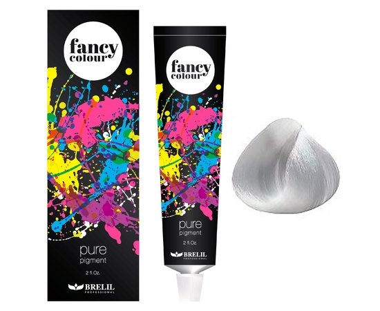 Зображення  Пігмент для волосся Brelil Fancy Color Pure Pigment White, 60 мл