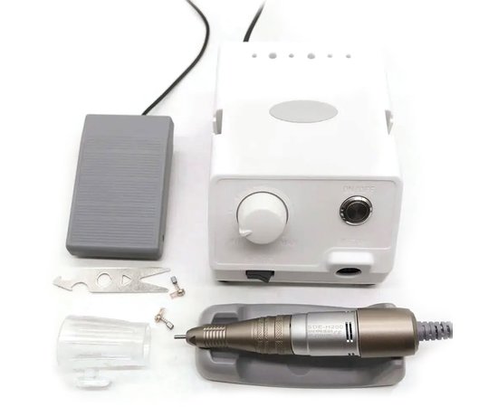 Изображение  Manicure cutter Escort-3 45 W 35,000 rpm, white, with handle SDE-H200