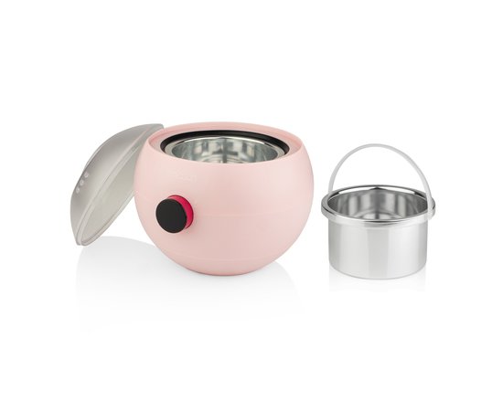 Изображение  Jar wax melter Smooth Dl-500 100 W 500 ml, pink  , Volume (ml, g): 500, Color: Pink