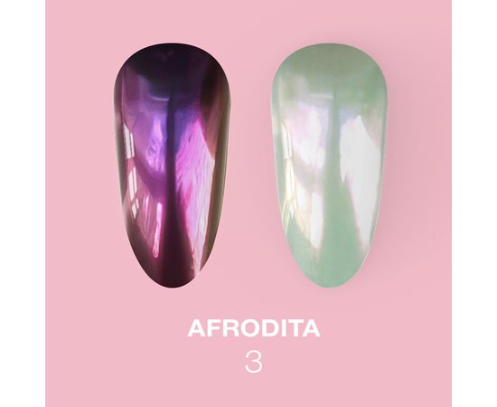 Изображение 4 Комплект втирок для дизайна ногтей LUNAMoon Afrodita Nail Powder Set, 6 шт