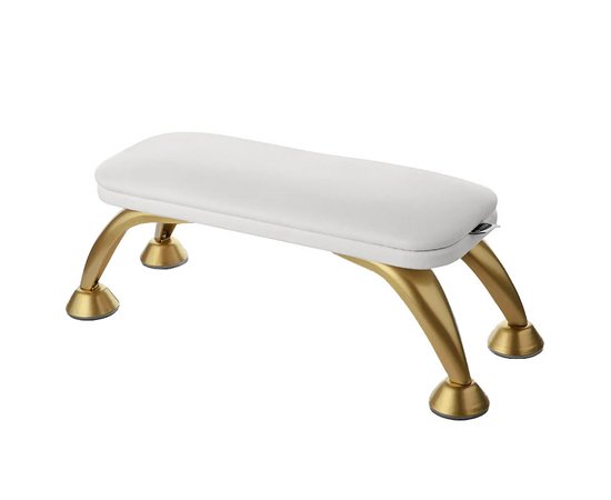 Изображение  Manicure hand rest on gold legs Air Max white