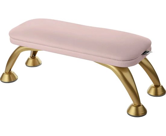 Изображение  manicure hand rest on gold legs Air Max powder pink