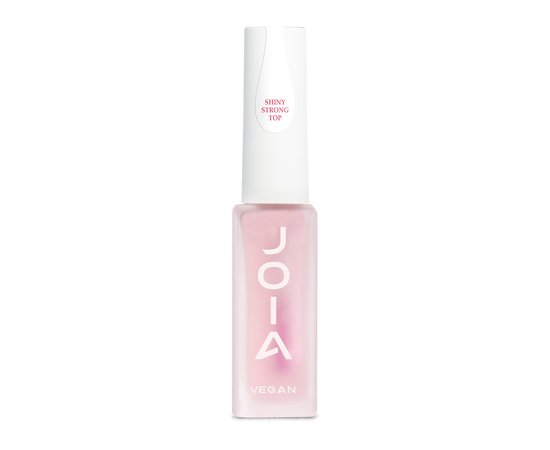 Изображение  Блестящее долговременное топовое покрытие для лака JOIA vegan Shiny Strong Top, 8 мл