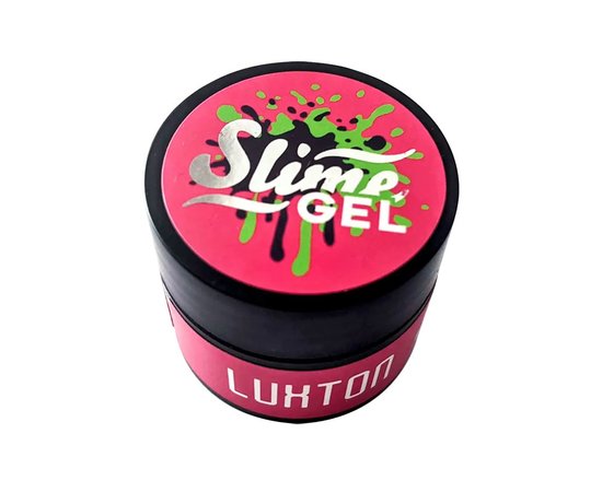 Изображение  Гель для объемных дизайнов Luxton Slime Gel прозрачный, 15 мл