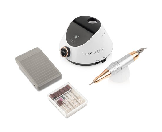 Изображение 5 Фрезер для маникюра Bucos Nail Drill X2 Pro White Pearl 65 Вт, 35 000 об, Вариант: белый