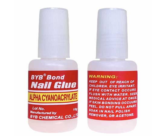 Зображення  Клей для нігтів, страз, типсів Bond Nail Glue, 10 г.