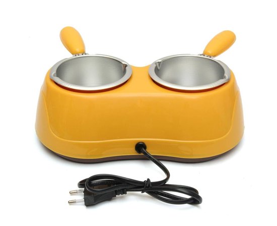 Зображення 2 Воскоплав подвійний банковий WAX WARMER 2 в 1, 40 Вт. Жовтый