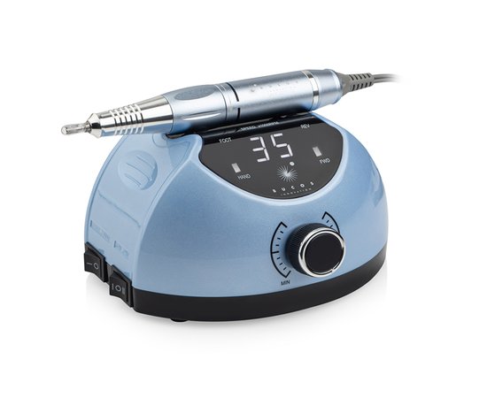 Изображение 2 Фрезер для маникюра Bucos Nail Drill X4 Pro Blue Ocean 65 Вт, 35 000 об, Вариант: голубой