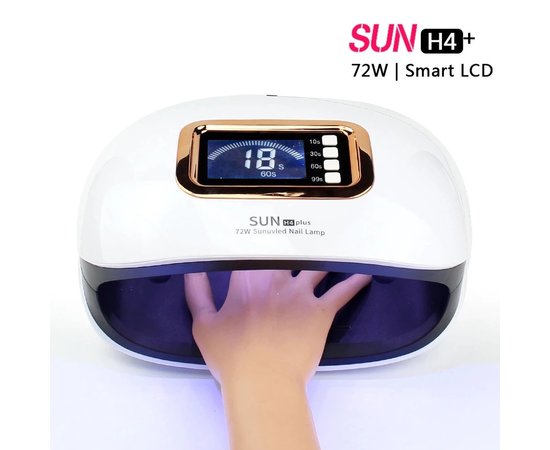 Изображение  Lamp for nails and shellac SUN 4h Plus UV+LED 72 W