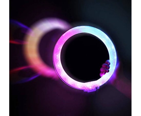 Изображение 4 Кольцевая селфи лампа RGB RD-36 см. (цветная) на 25 Вт. со штативом и держателем, на USB