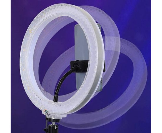 Изображение 7 Кольцевая селфи лампа RGB RD-36 см. (цветная) на 25 Вт. со штативом и держателем, на USB