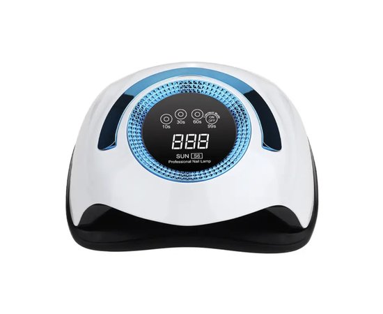 Изображение  UV/LED lamp SUN S6 for manicure and pedicure with LED display, 168 W. Blue