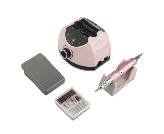 Изображение 7 Фрезер для маникюра Bucos Nail Drill X4 Pro Smooth Pink 65 Вт, 35 000 об, Вариант: Розовый