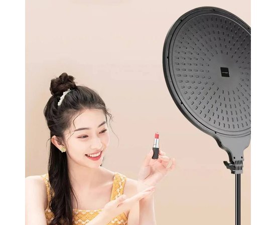 Изображение 4 Светодиодная LED-панель ZL-QP260 - 26см. (кольцевая лампа) для студийного освещения, на штативе 210см., 20 Вт.