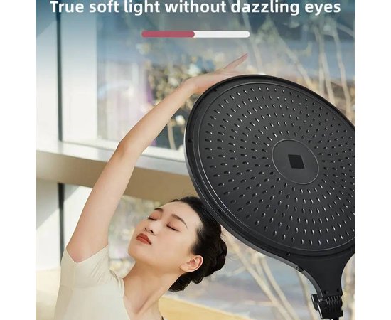 Изображение 6 Светодиодная LED-панель ZL-QP260 - 26см. (кольцевая лампа) для студийного освещения, на штативе 210см., 20 Вт.