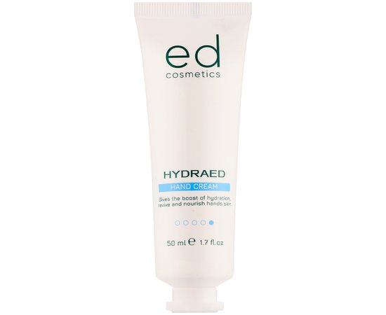 Изображение  Moisturizing Ed Cosmetics Hydraed Hand Cream, 50 ml