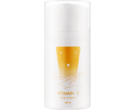 Изображение  Дневной крем для лица витамин С c SPF 10 Ed Cosmetics Vitamin C Day Cream Spf 10, 50 мл, Объем (мл, г): 50