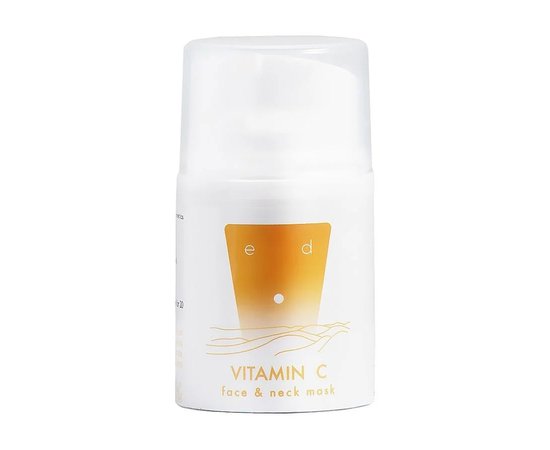 Изображение  Ed Cosmetics Vitamin C Face & Neck Mask, 30 ml, Volume (ml, g): 30