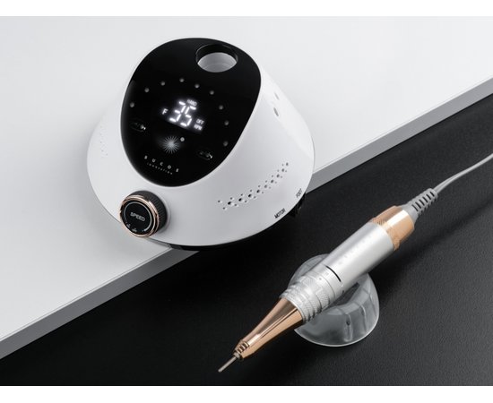 Изображение 6 Фрезер для маникюра Bucos Nail Drill X2 Pro White Pearl 65 Вт, 35 000 об, Вариант: белый