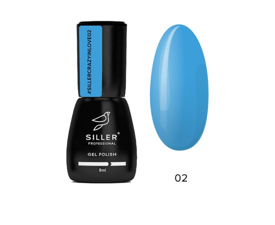 Изображение  Siller Gel Polish Crazy in Love №02, 8 ml, Volume (ml, g): 8, Color: 2