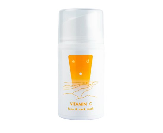 Изображение  Ed Cosmetics Vitamin C Face & Neck Mask, 50 ml, Volume (ml, g): 50