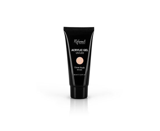 Изображение  Акрилик гель Reforma Сover Nude, 60 г, Объем (мл, г): 60, Цвет: Сover Nude