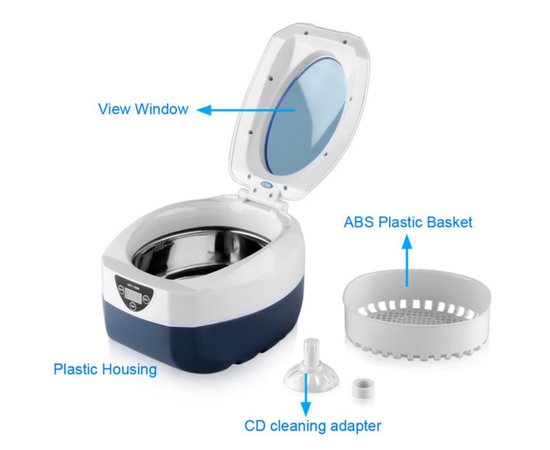 Изображение 5 Ultrasonic washer-sterilizer VGT 1000 750 ml 35 W