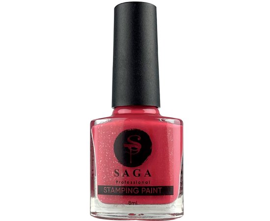 Изображение  Saga Professional Stamping Paint No.27 berry, 8 ml , Color: 27