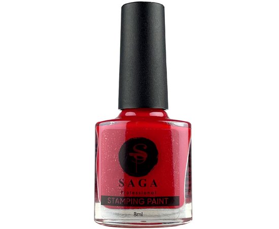 Изображение  Saga Professional Stamping Paint No.28 poppy, 8 ml , Color: 28