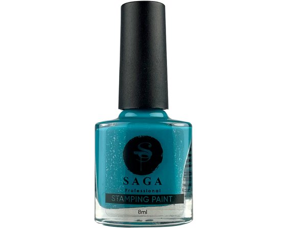 Зображення  Лак-фарба для стемпінгу Saga Professional Stamping Paint №30 атлантида, 8 мл , Колір: 30