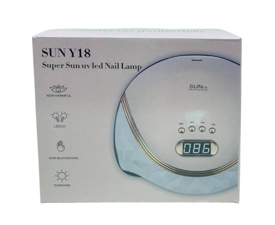 Изображение 4 Лампа нового поколения SUN Y18 для сушки ногтей, 248 Вт. Голубой