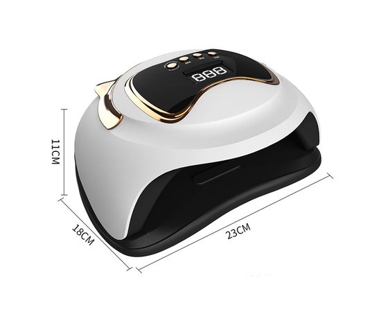 Зображення 6 BQ-V19 на 120 Вт. - професійна UV/LED лампа для полімеризації будь-яких покриттів (з дисплеєм та таймером) Білий