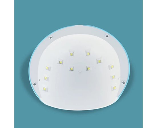 Изображение 4 UV/LED лампа "Мультяшный котик" BM-001 для маникюра и педикюра, 48 Вт Белый-голубой