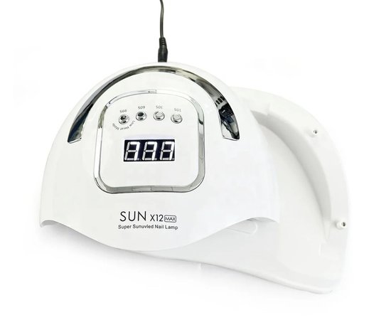 Изображение 3 Универсальная UV/LED лампа Sun X12 Max для ногтей, 280 Вт. Белый
