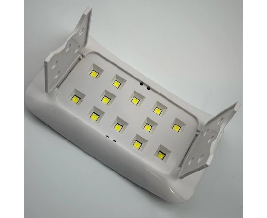 Изображение 4 Мини UV/LED лампа Sun Plus для сушки ногтей на USB (складная), 48 Вт. Белый