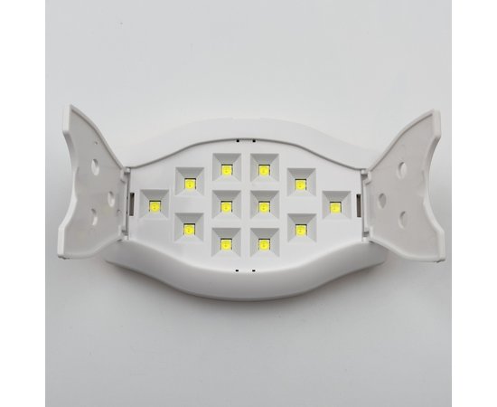 Изображение 2 Мини UV/LED лампа Sun 17 Plus для сушки ногтей на USB (складная), 48 Вт. Розовый