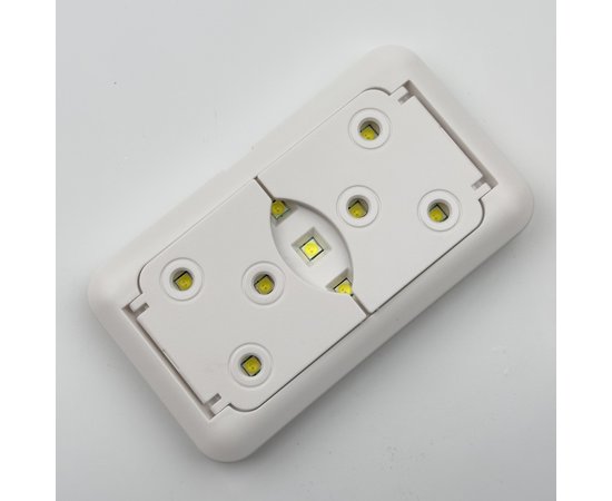 Изображение 3 Мини UV/LED лампа Sun 15 Plus для сушки ногтей (гель лака,гелевых типс, верхних форм) на USB, складная, 60 Вт. Белый