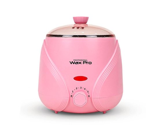 Изображение  YSM-5003A jar wax heater with a ceramic bowl for depilation of 200 ml. and 100 W. Pink, Volume (ml, g): 200, Color: Pink