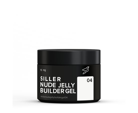 Зображення  Гель-желе для моделювання нігтів Siller Nude Jelly Builder Gel №04, 15 мл, Об'єм (мл, г): 15, Колір: 04