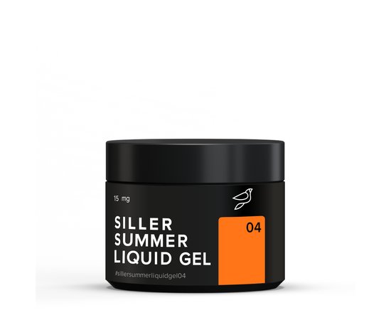 Изображение  Гель для моделирования ногтей Siller Summer Liquid Gel №04, 15 мл, Объем (мл, г): 15, Цвет: 04