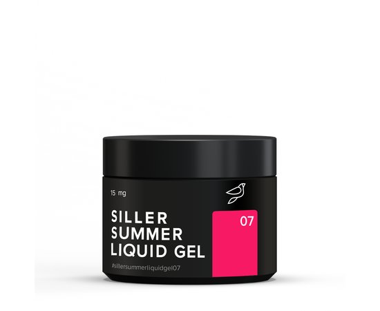 Зображення  Гель для моделювання нігтів Siller Summer Liquid Gel №07, 15 мл, Об'єм (мл, г): 15, Колір: 07